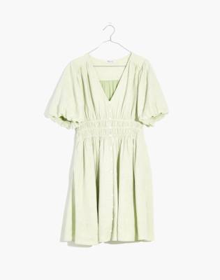 Linen-Blend Sophia Mini Dress